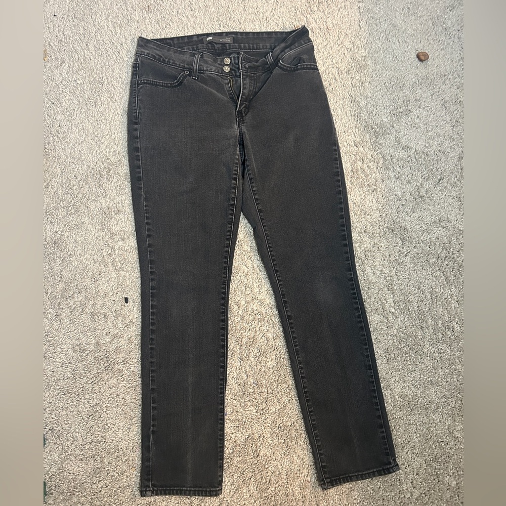 Levi’s 529 Skinny Leg Black 10